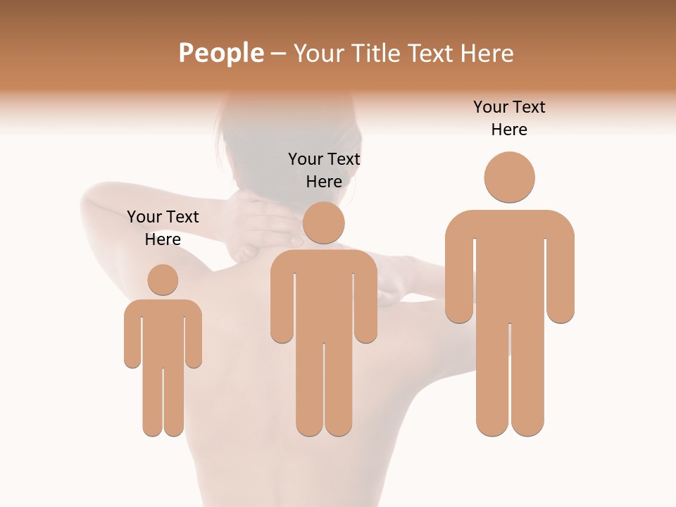 Stress Fingers Skin PowerPoint Template