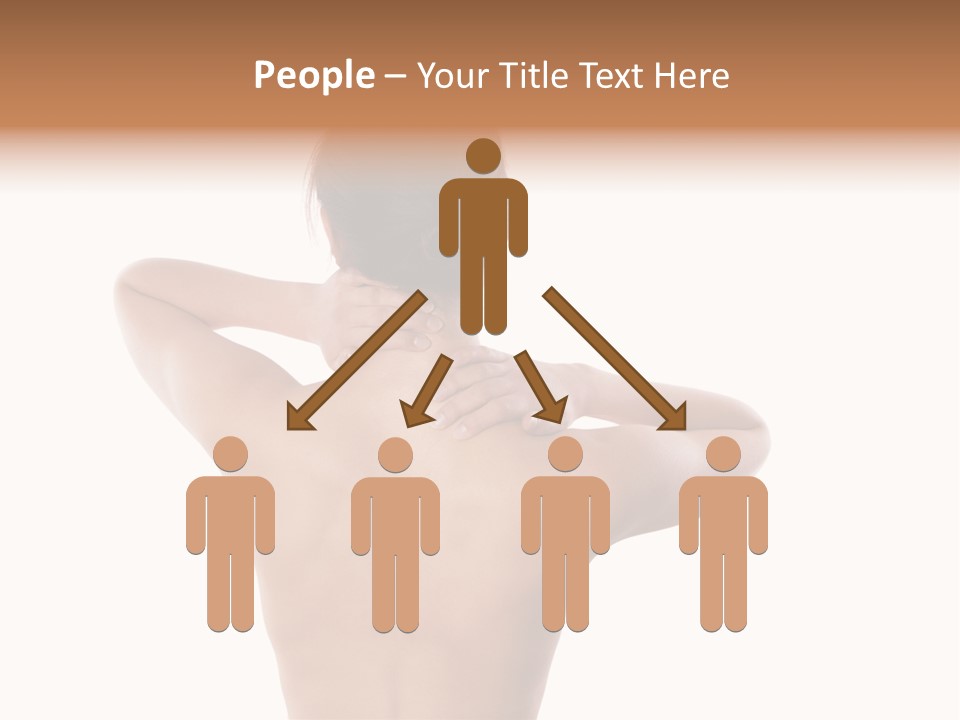 Stress Fingers Skin PowerPoint Template