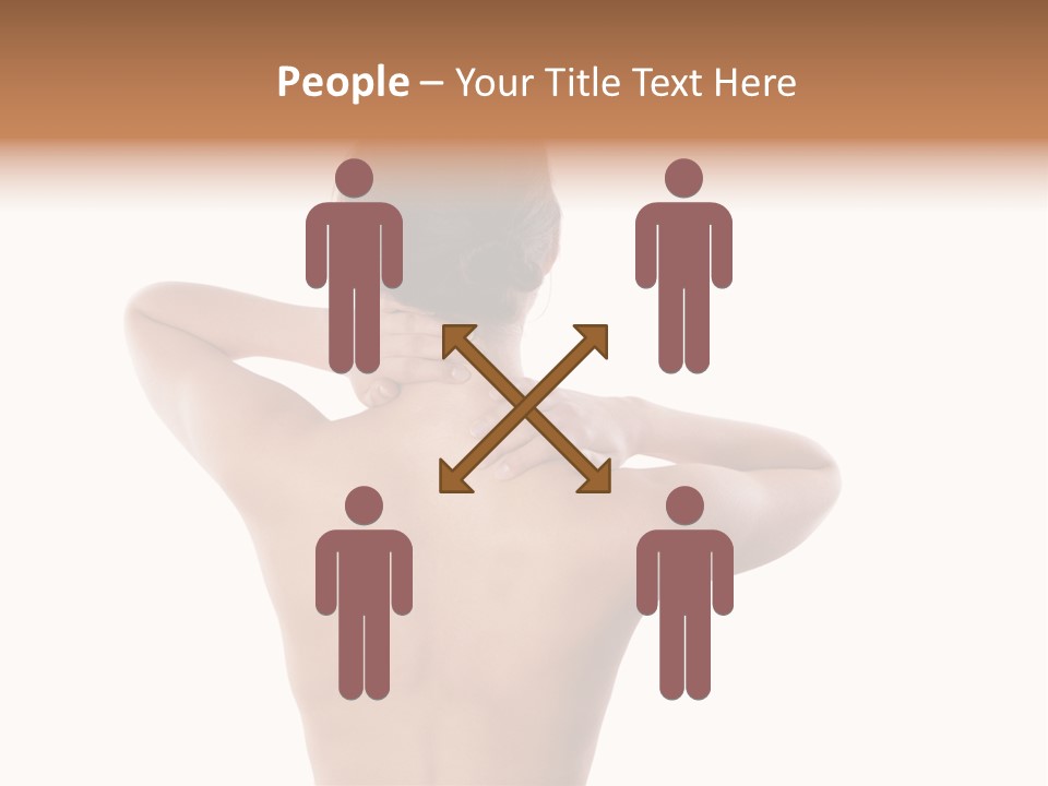 Stress Fingers Skin PowerPoint Template