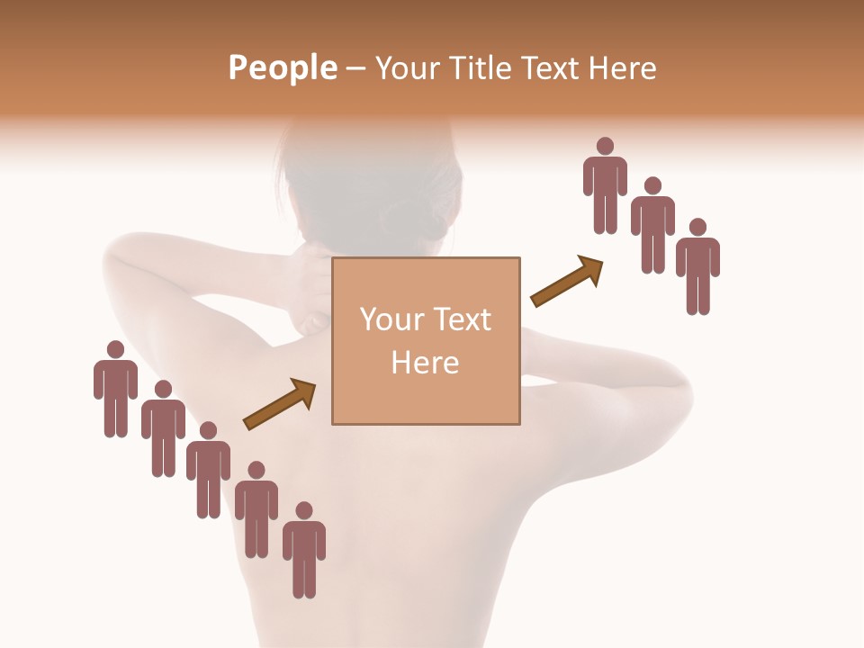 Stress Fingers Skin PowerPoint Template