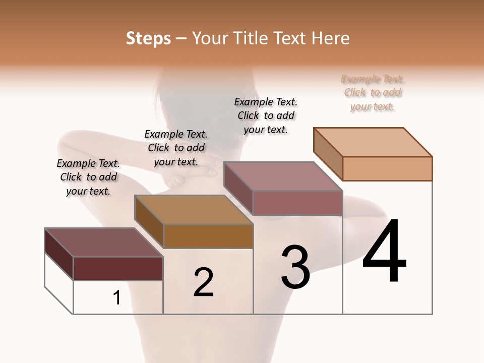 Stress Fingers Skin PowerPoint Template