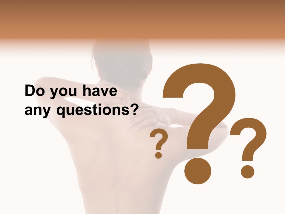 Stress Fingers Skin PowerPoint Template