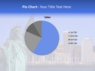 Waterfront Lower Freedom PowerPoint Template