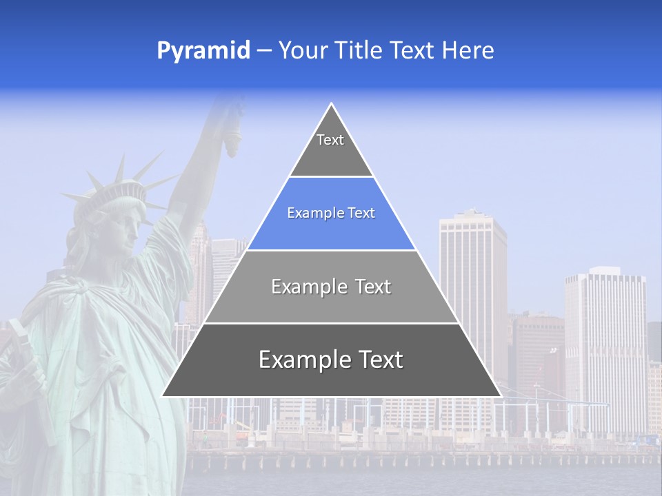 Waterfront Lower Freedom PowerPoint Template