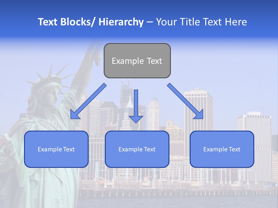 Waterfront Lower Freedom PowerPoint Template