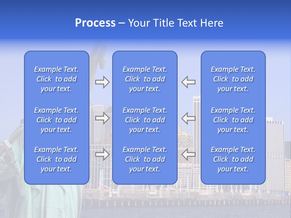 Waterfront Lower Freedom PowerPoint Template