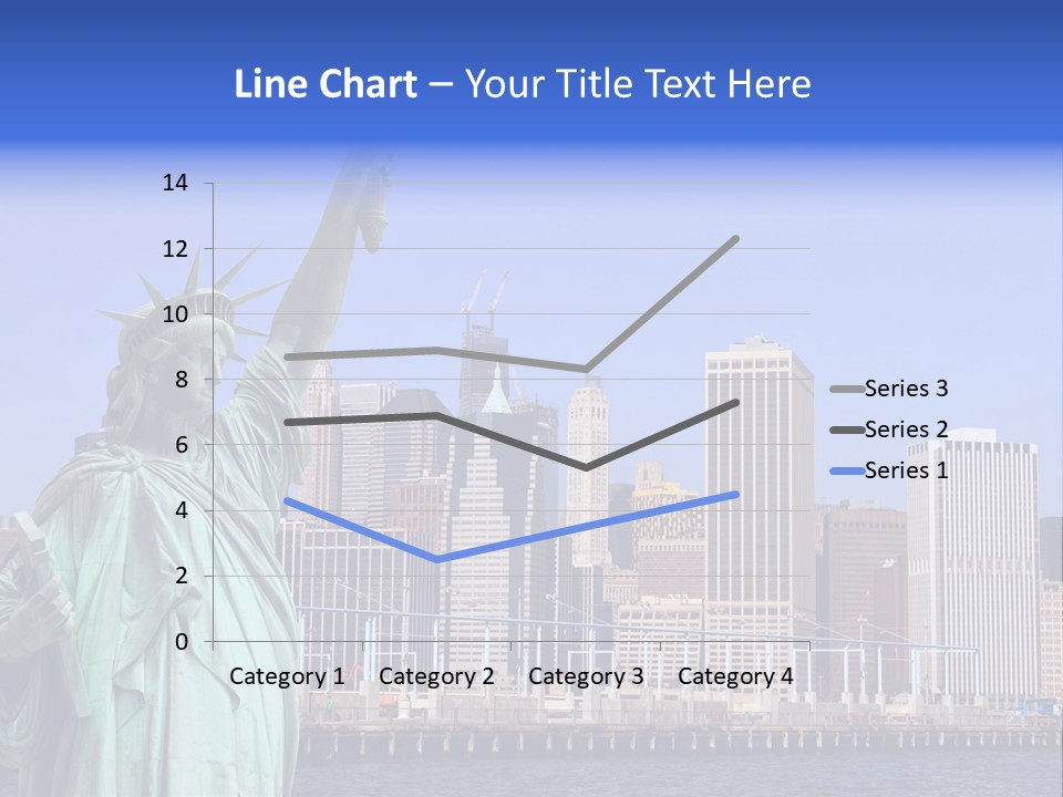 Waterfront Lower Freedom PowerPoint Template