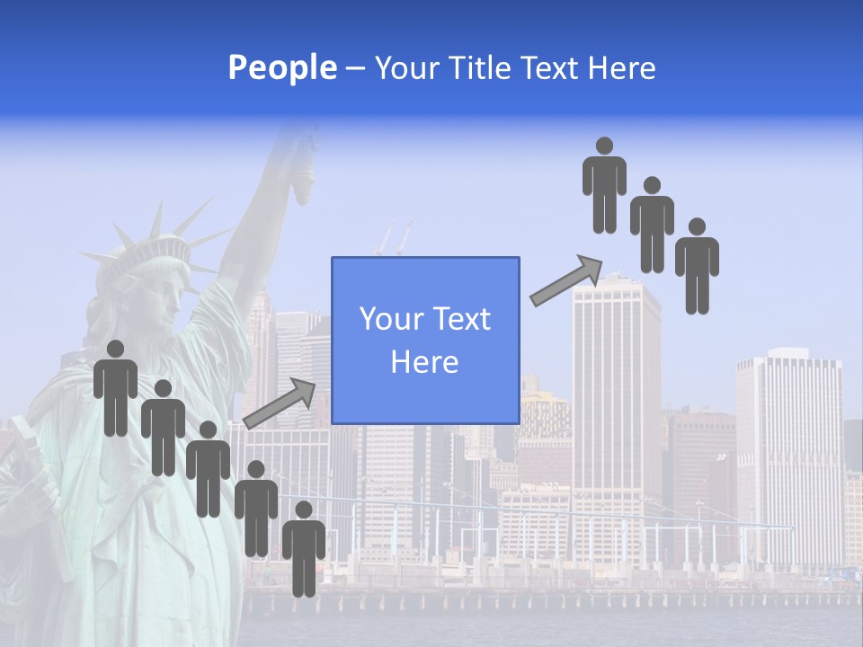 Waterfront Lower Freedom PowerPoint Template