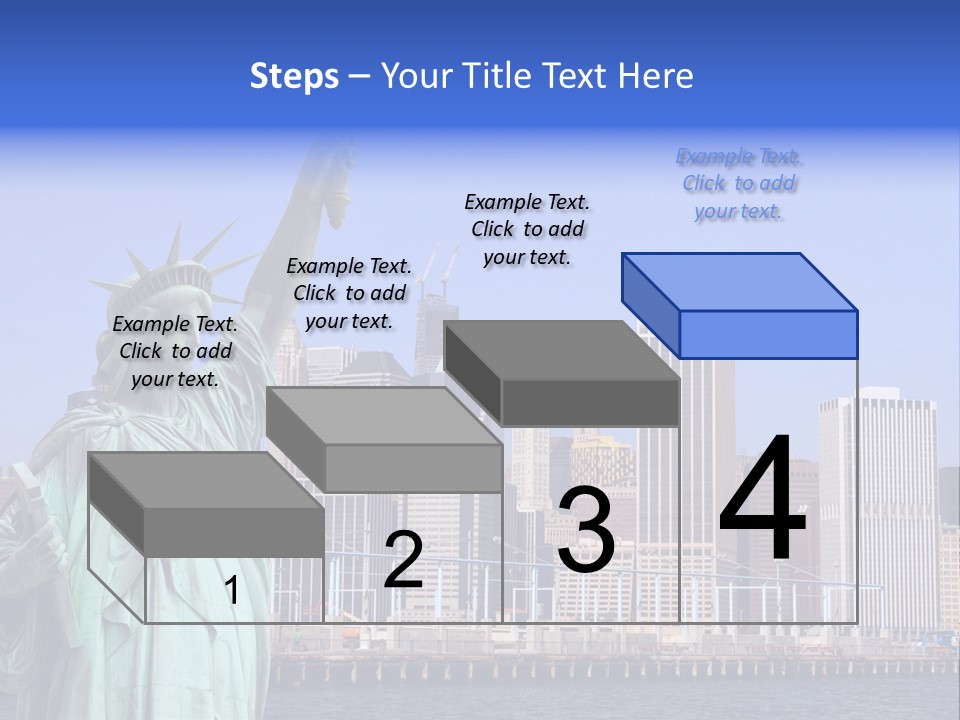 Waterfront Lower Freedom PowerPoint Template