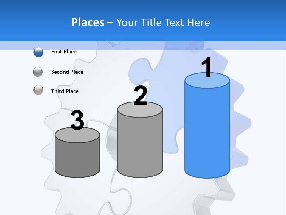 Tech Development Figure PowerPoint Template