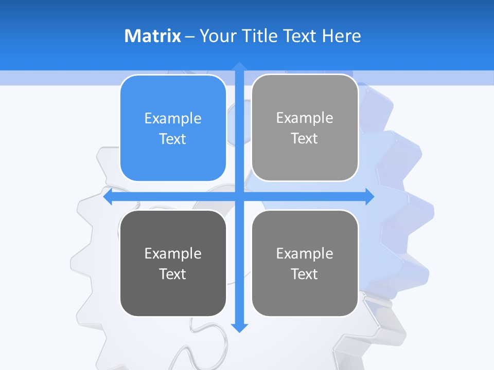 Tech Development Figure PowerPoint Template