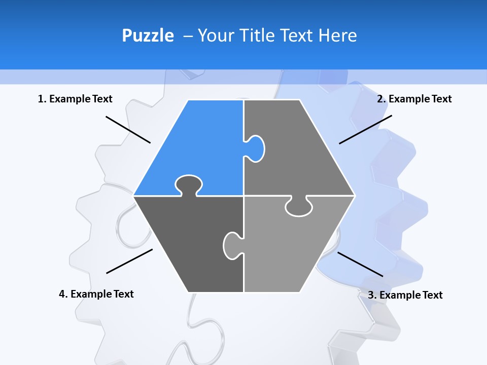 Tech Development Figure PowerPoint Template