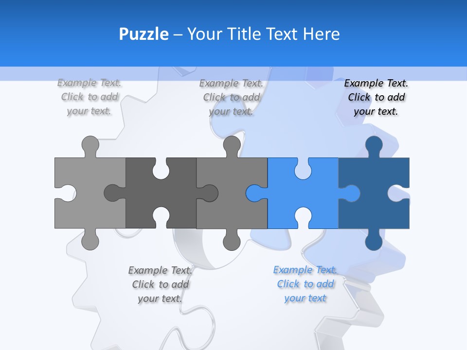Tech Development Figure PowerPoint Template