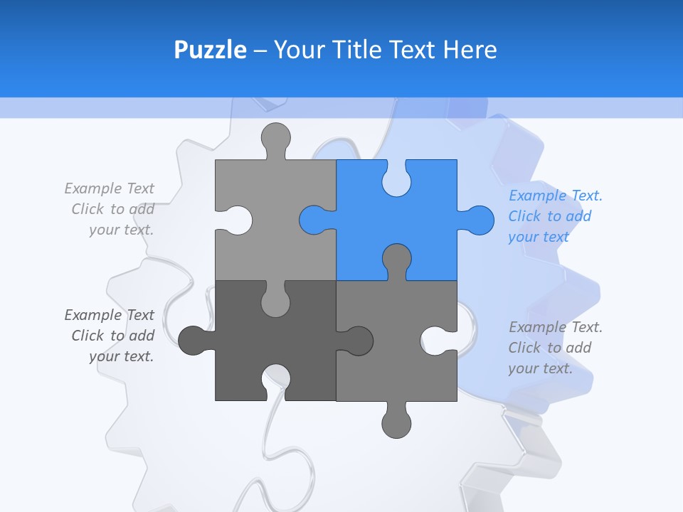 Tech Development Figure PowerPoint Template