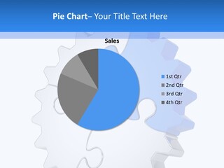 Tech Development Figure PowerPoint Template