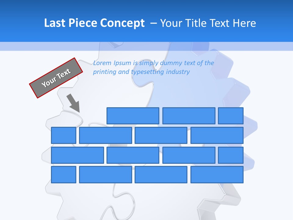 Tech Development Figure PowerPoint Template