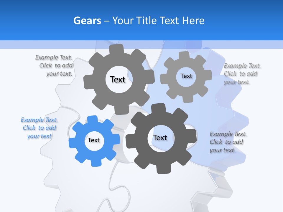Tech Development Figure PowerPoint Template