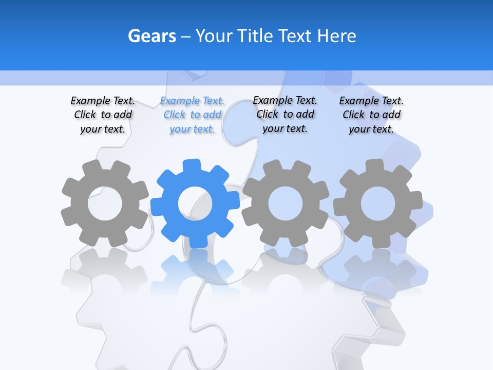 Tech Development Figure PowerPoint Template
