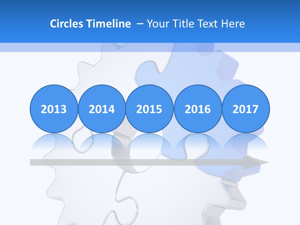 Tech Development Figure PowerPoint Template