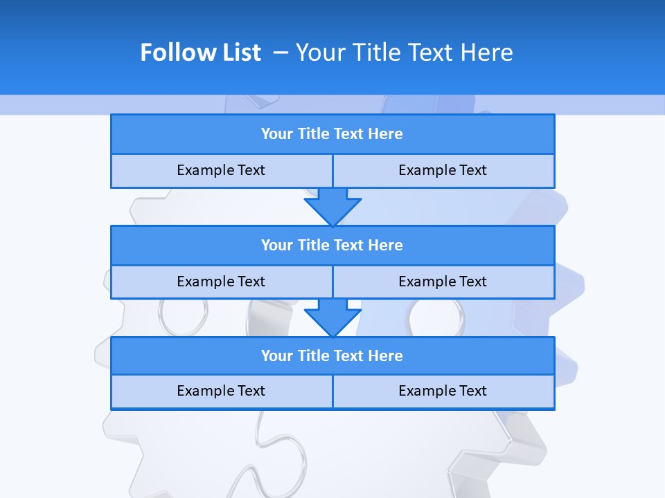 Tech Development Figure PowerPoint Template