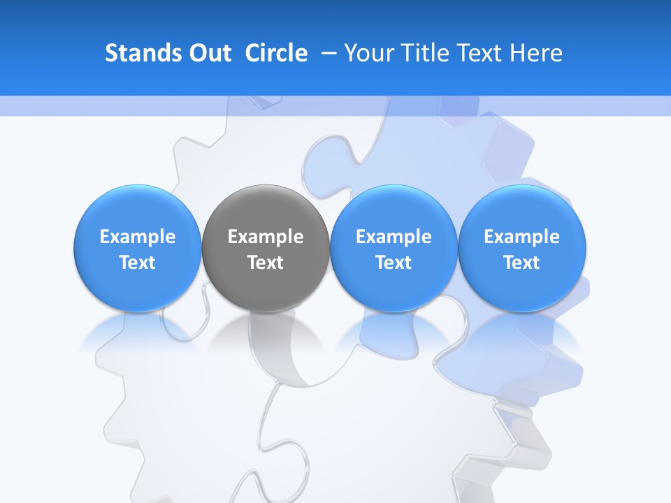 Tech Development Figure PowerPoint Template