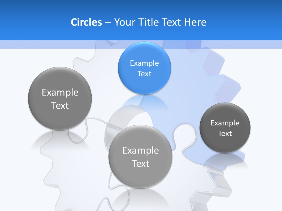 Tech Development Figure PowerPoint Template