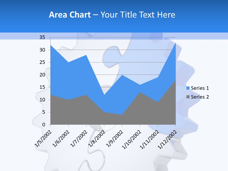Tech Development Figure PowerPoint Template