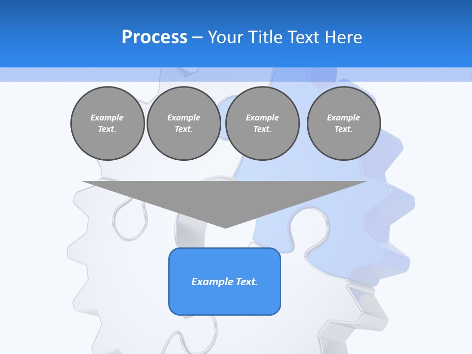 Tech Development Figure PowerPoint Template