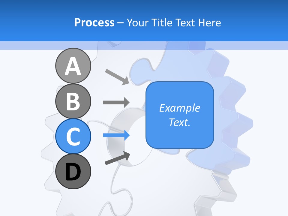 Tech Development Figure PowerPoint Template