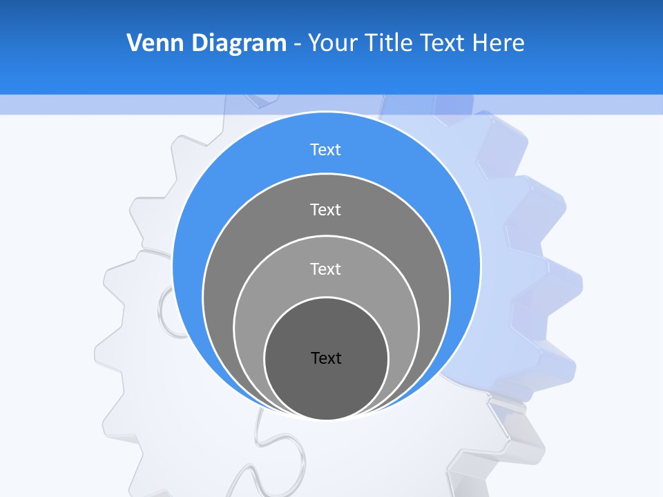 Tech Development Figure PowerPoint Template