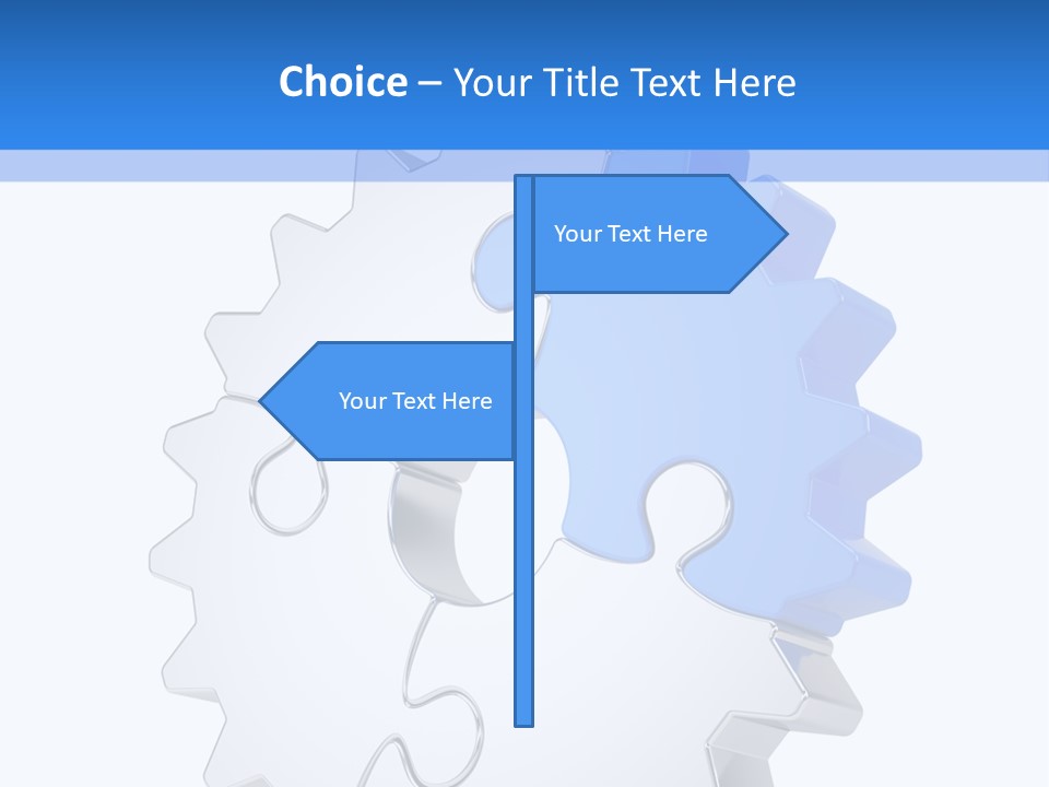 Tech Development Figure PowerPoint Template