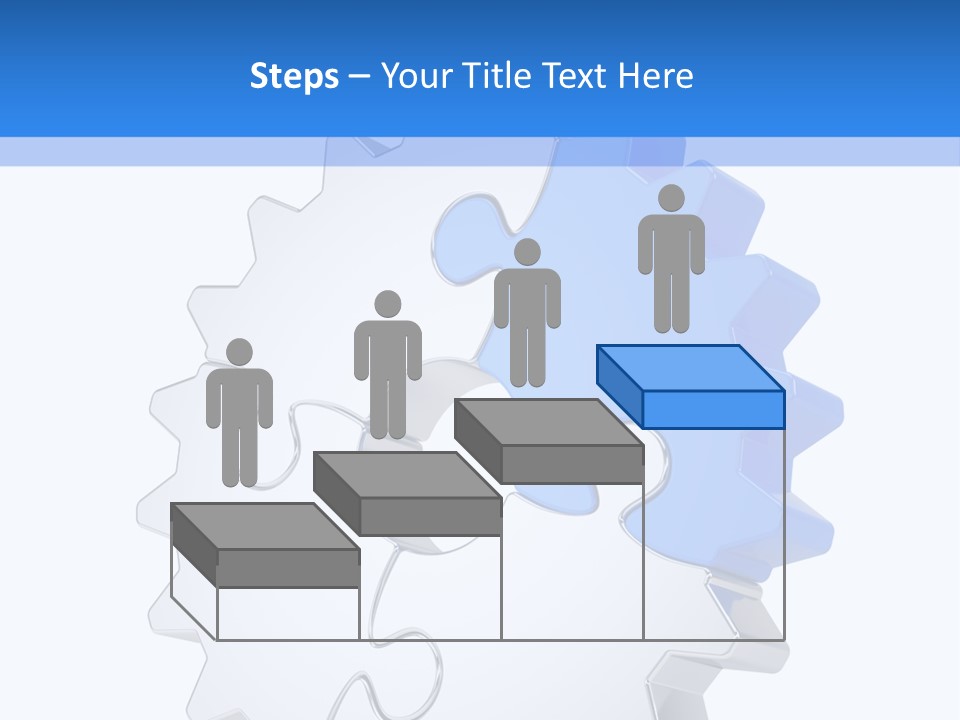 Tech Development Figure PowerPoint Template