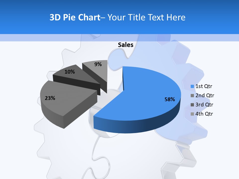 Tech Development Figure PowerPoint Template