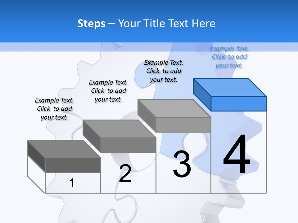 Tech Development Figure PowerPoint Template