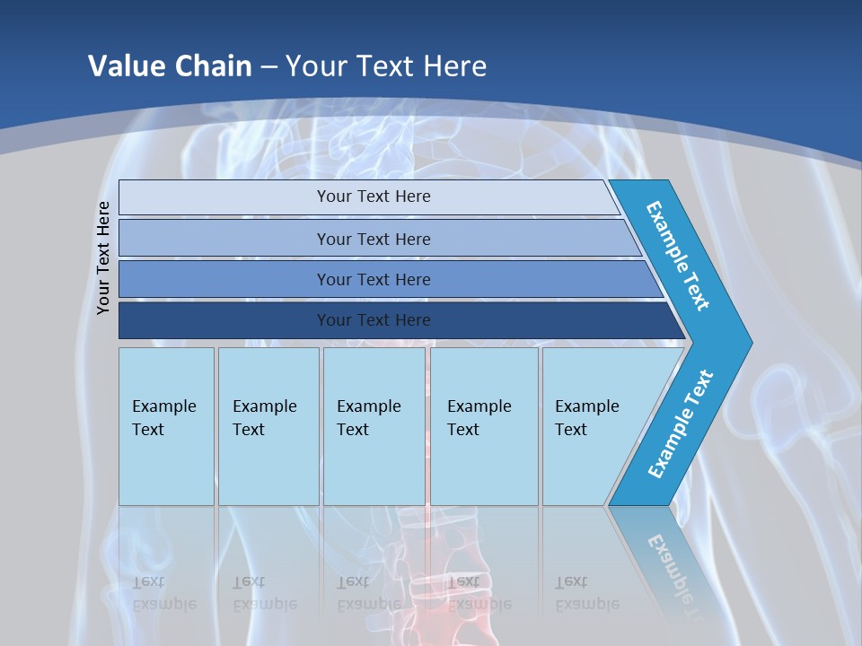 Rheumatism Lumbar Vertebrae PowerPoint Template