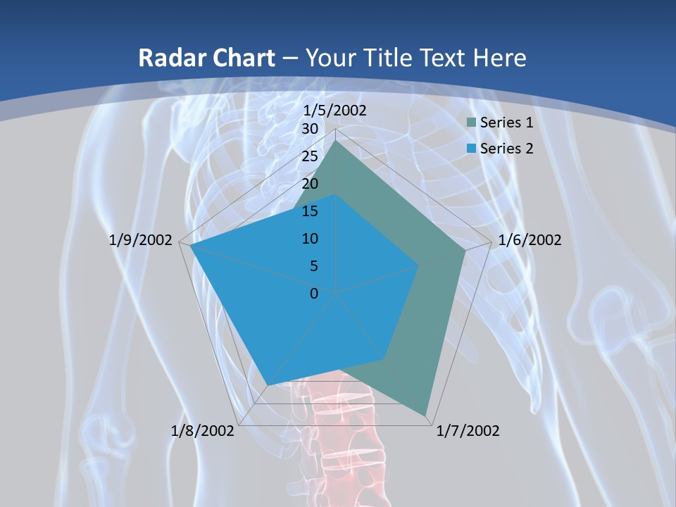 Rheumatism Lumbar Vertebrae PowerPoint Template