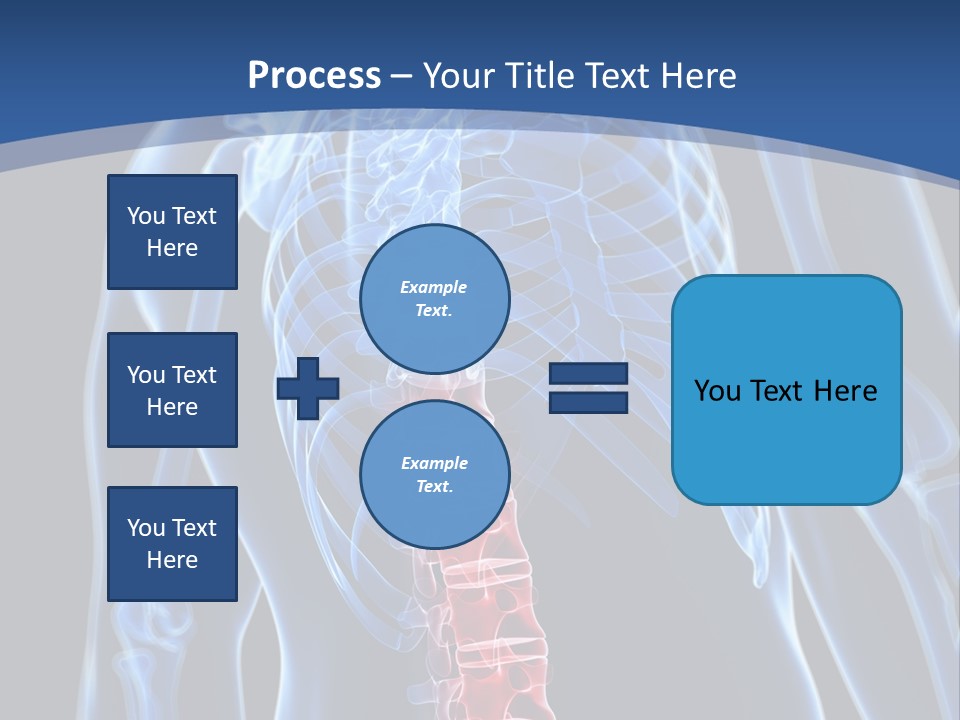 Rheumatism Lumbar Vertebrae PowerPoint Template