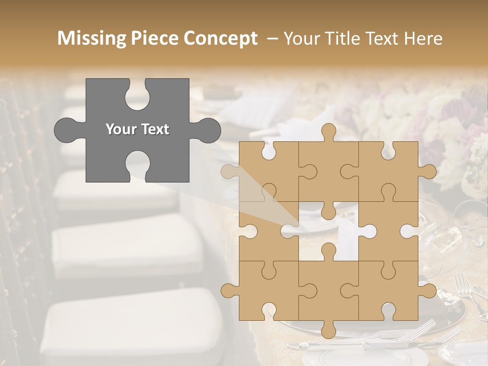 Table Event Lunch PowerPoint Template