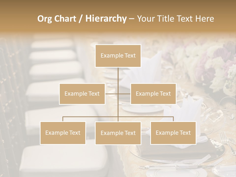 Table Event Lunch PowerPoint Template
