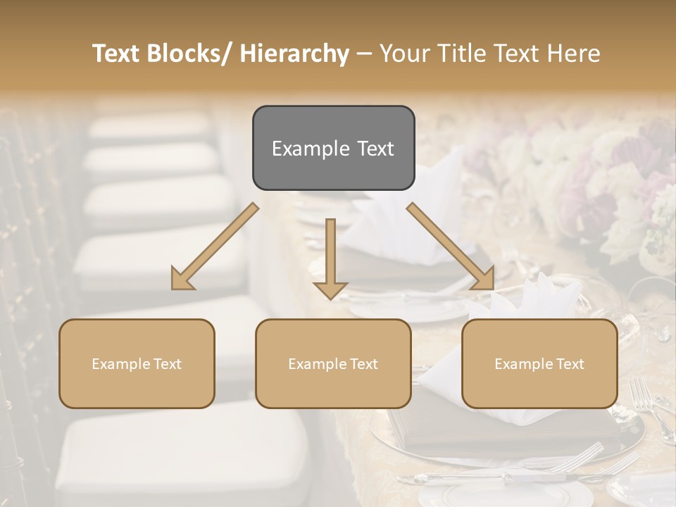 Table Event Lunch PowerPoint Template