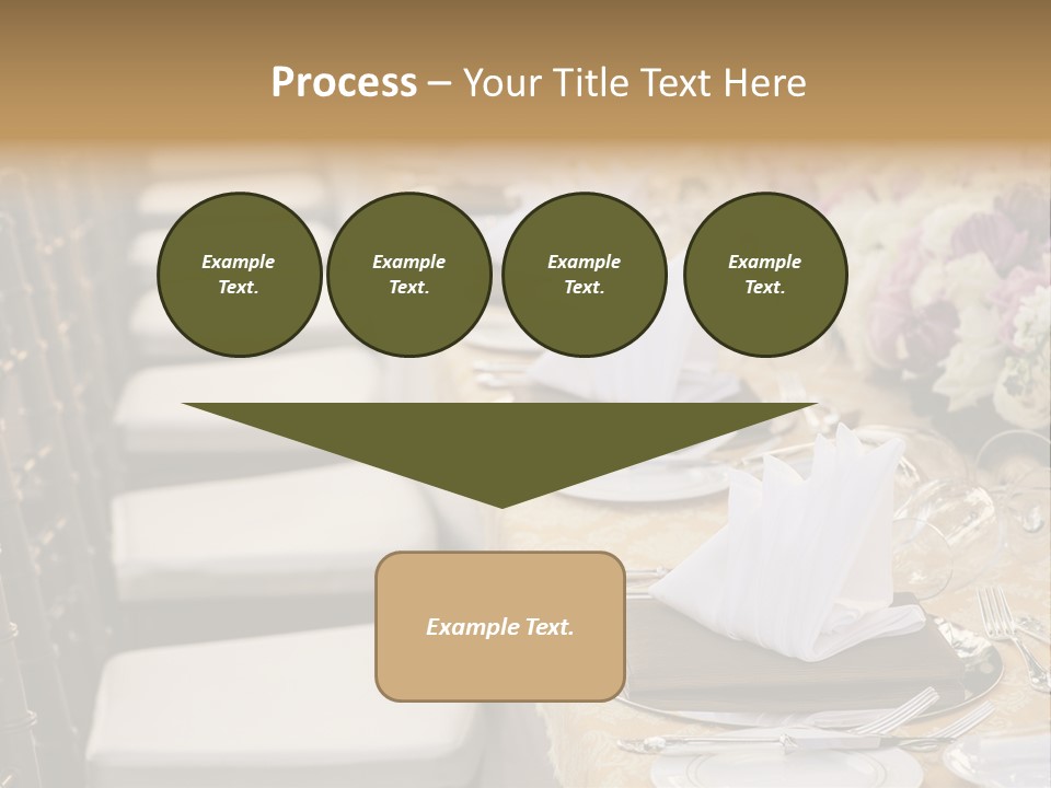 Table Event Lunch PowerPoint Template