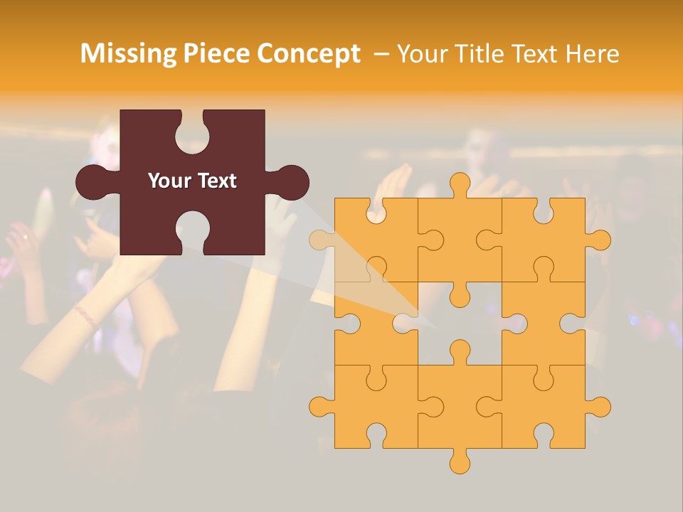 House Music Happy PowerPoint Template