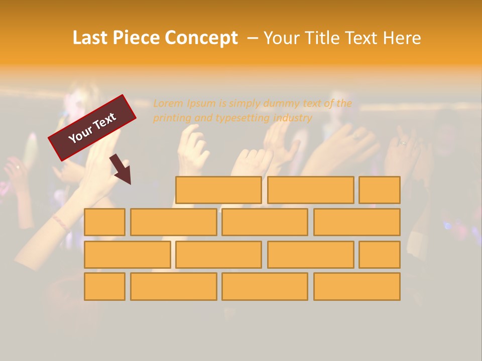 House Music Happy PowerPoint Template