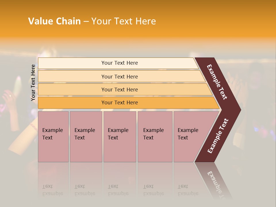 House Music Happy PowerPoint Template