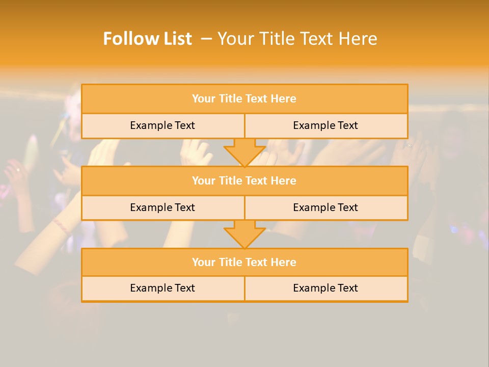 House Music Happy PowerPoint Template