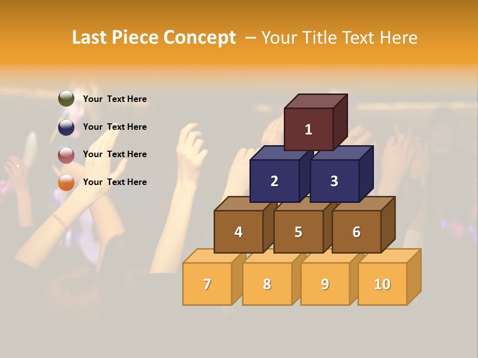 House Music Happy PowerPoint Template