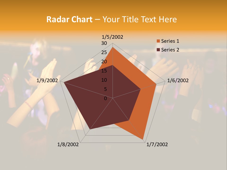 House Music Happy PowerPoint Template