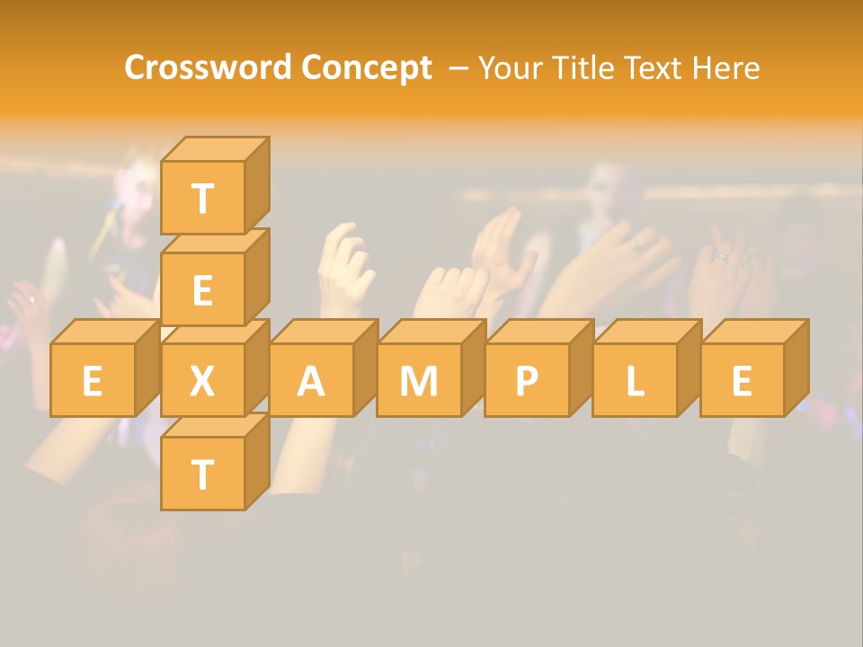 House Music Happy PowerPoint Template