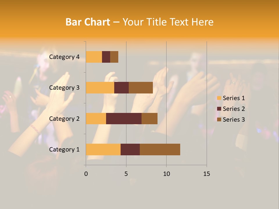 House Music Happy PowerPoint Template