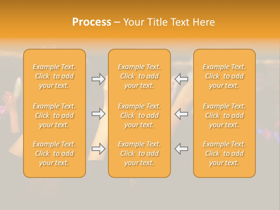 House Music Happy PowerPoint Template